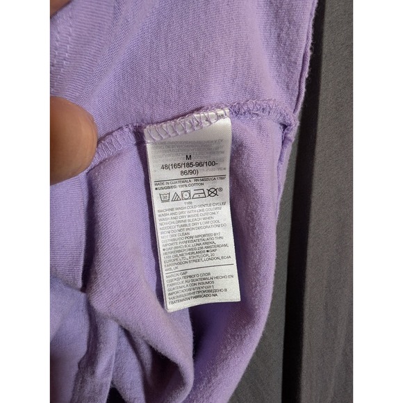 GAP Mens MTV Music Television Graphic T Shirt Purple Short Sleeve Size Medium - Picture 4 of 9